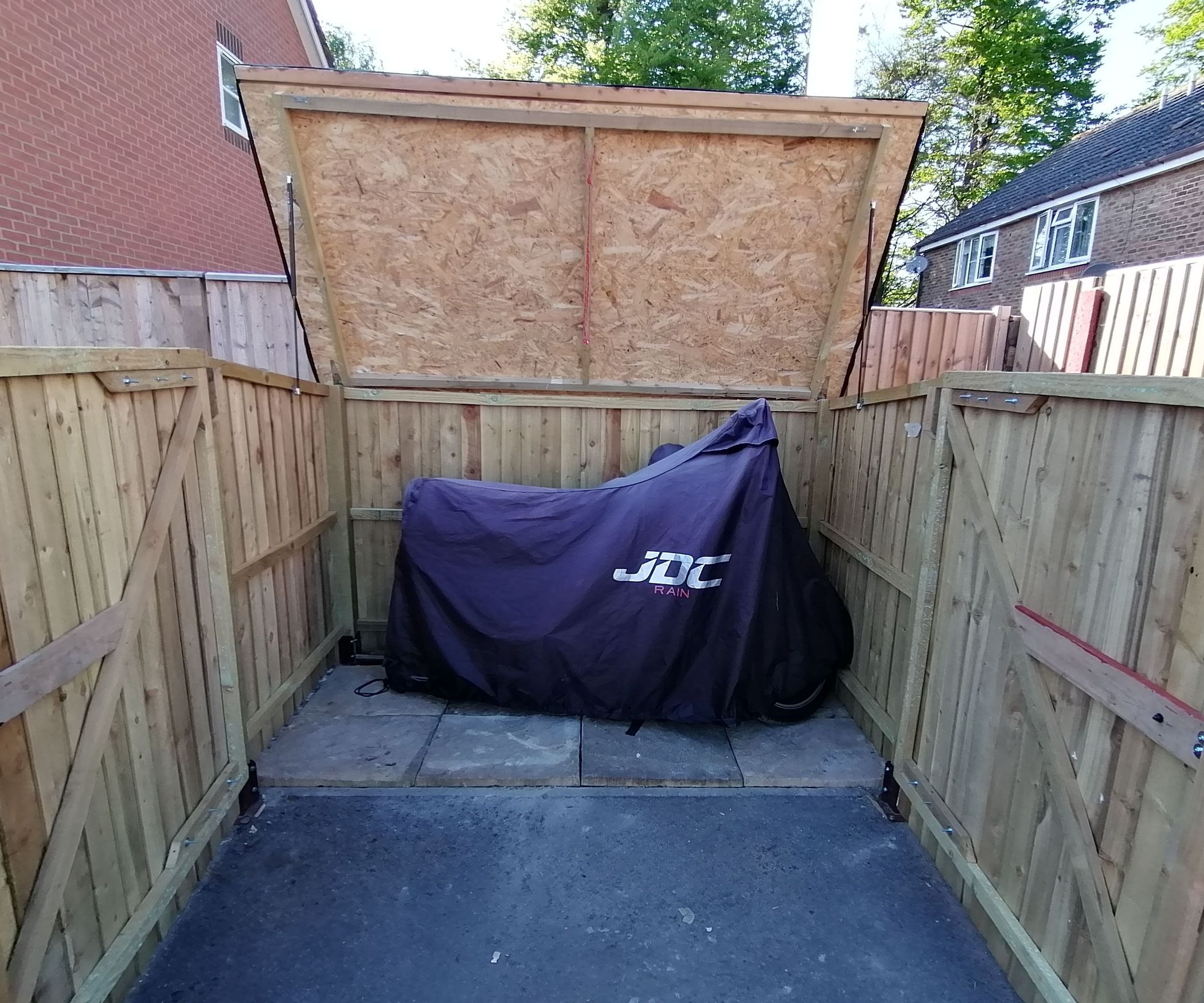 DIY Bike Shed 7 Steps Instructables