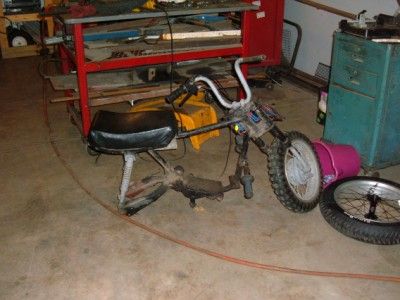Walmart Bicycle Converted to a  Chopper Minibike