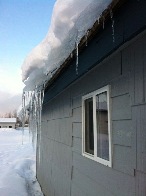 Using snow for traction on ice