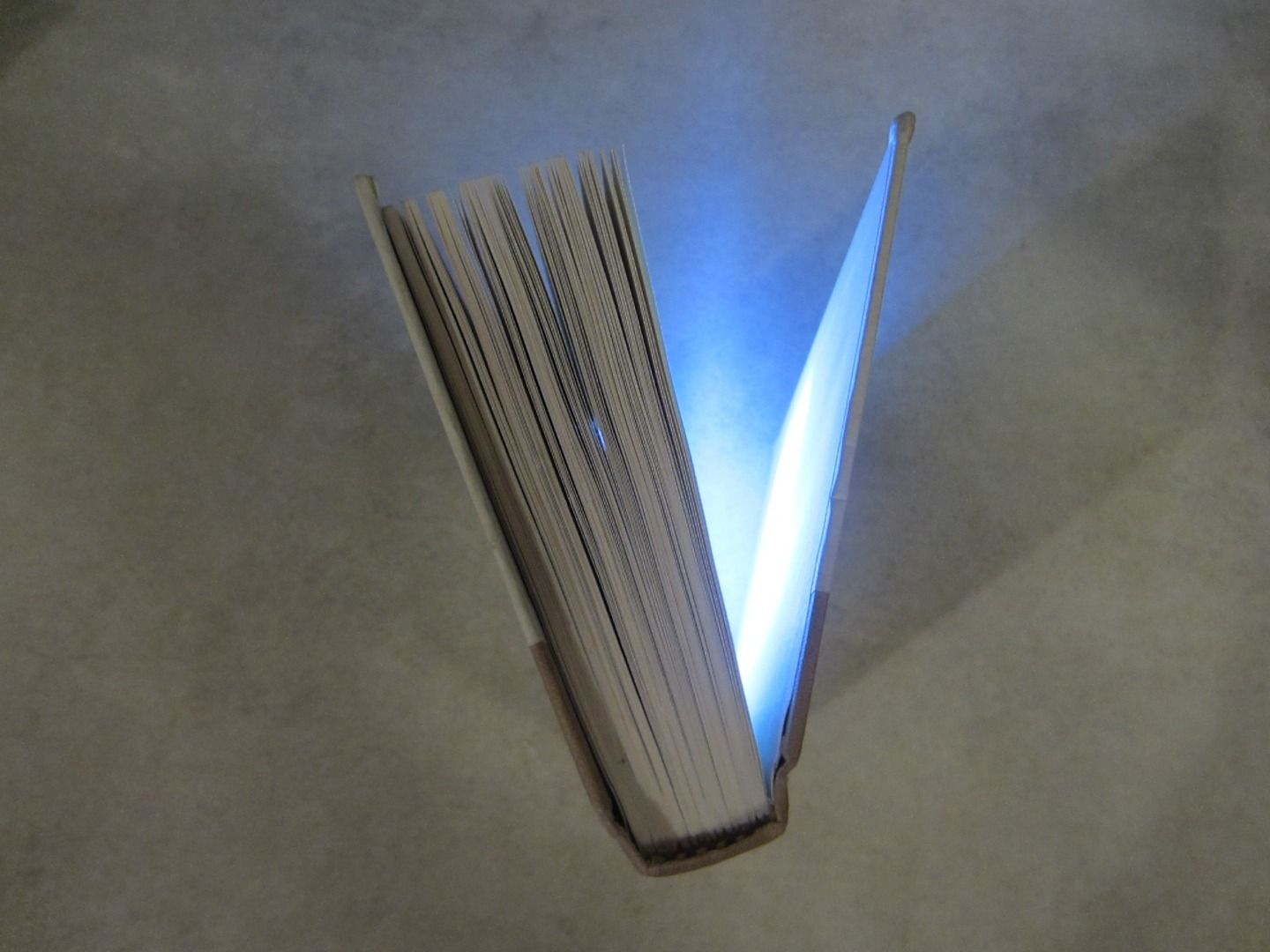 BatteryPowered Book Lamp 5 Steps Instructables