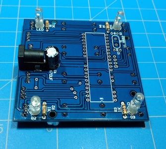 4x4x4 LED Cube: PCB Assembly
