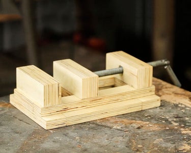 Homemade Drill Press Vice
