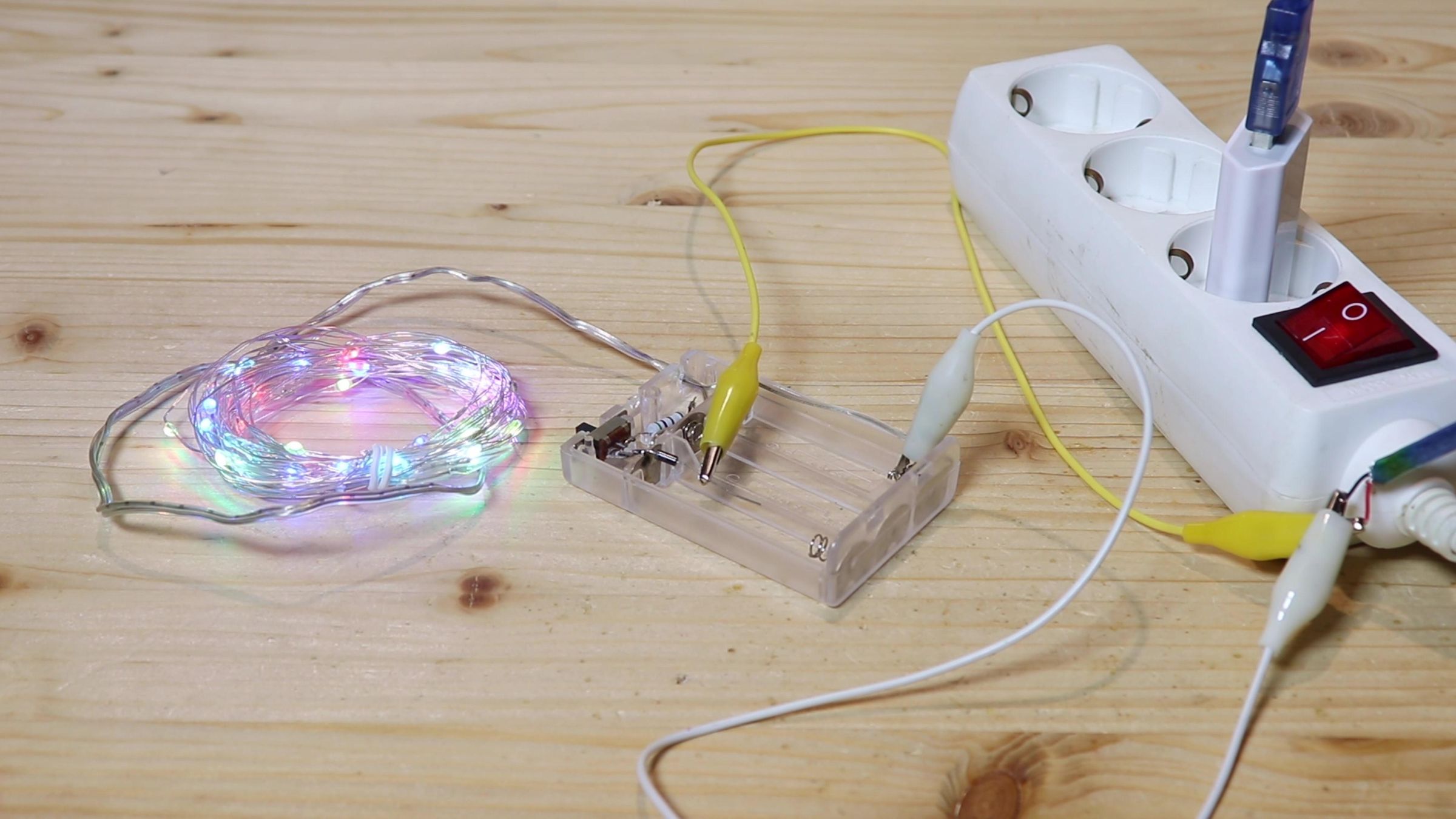 From Batterypowered to USB Christmas Lights 6 Steps (with Pictures