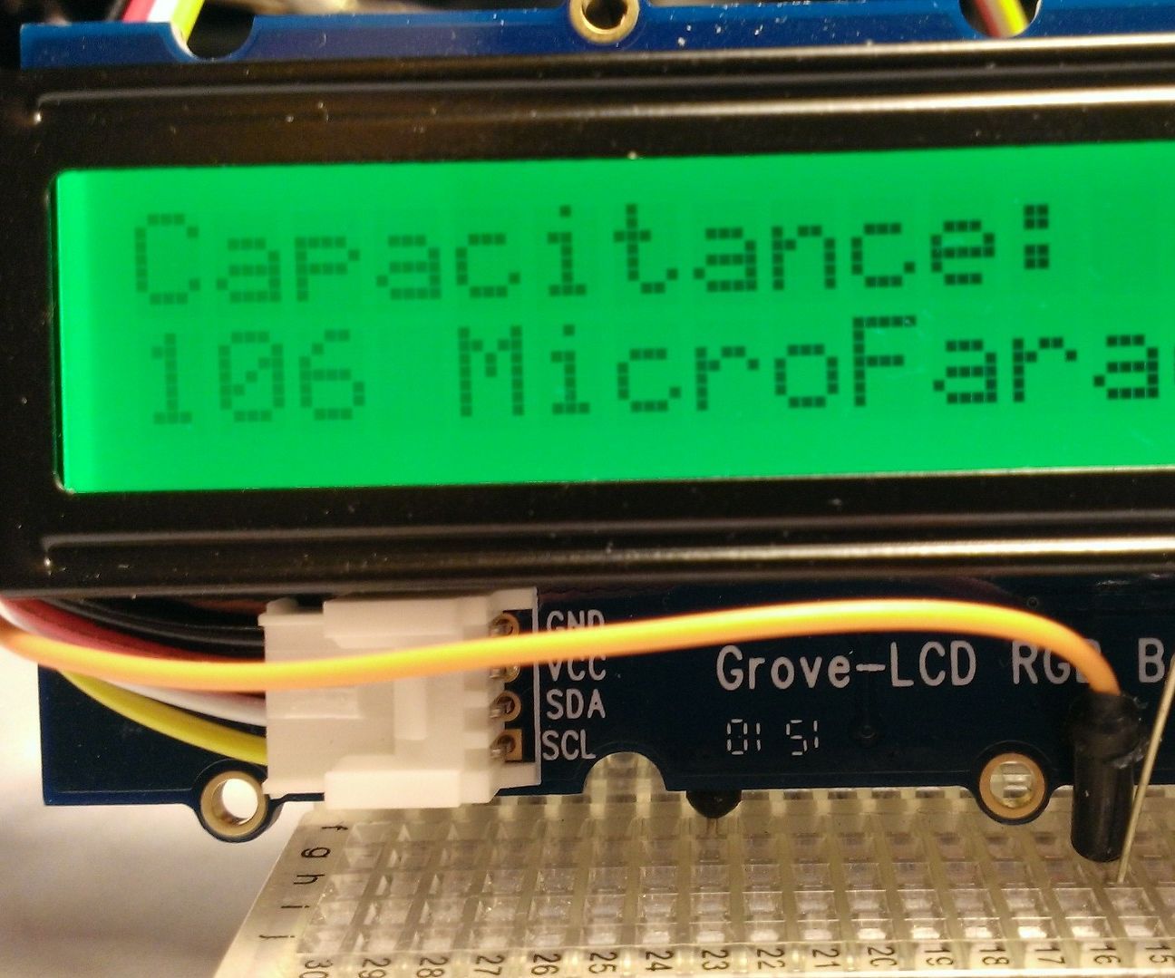 LinkIT ONE Capacitance Meter