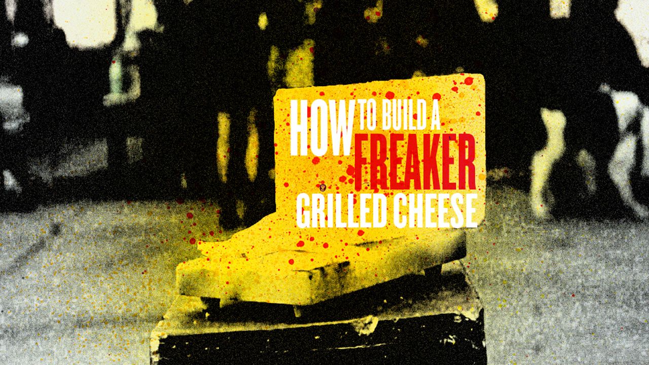 How to Build a Freaker USA Grilled Cheese!!