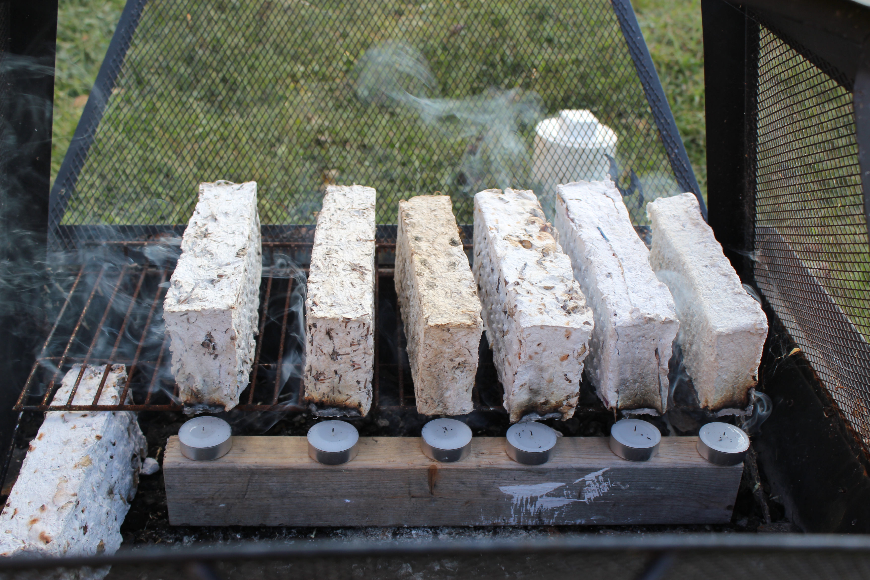 Fire Briquette Burn Tests 3 Steps Instructables