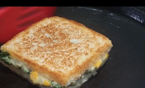 Toasting Our Sandwhich 