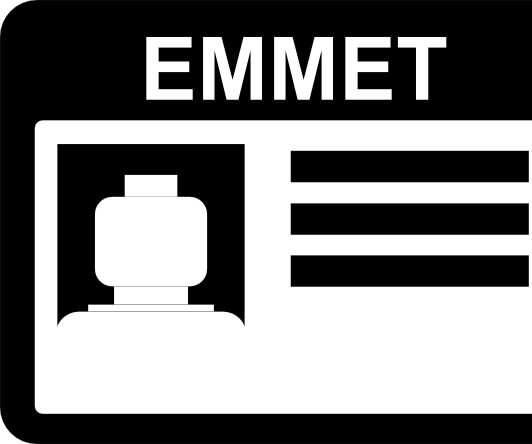Lego Emmet Badge