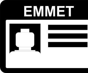 Lego Emmet Badge