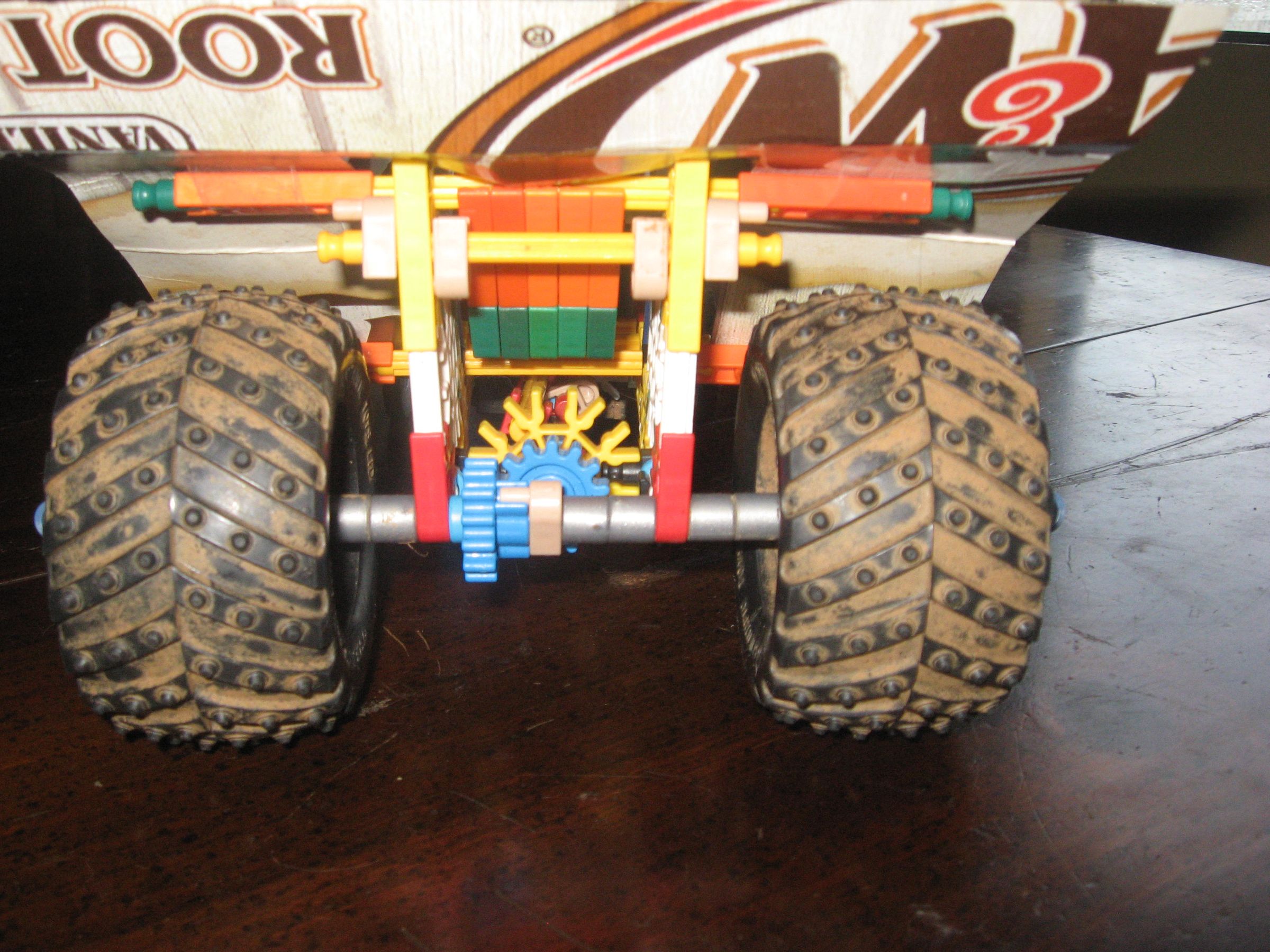 Knex Mini Modifed Tractor Pull Instructables
