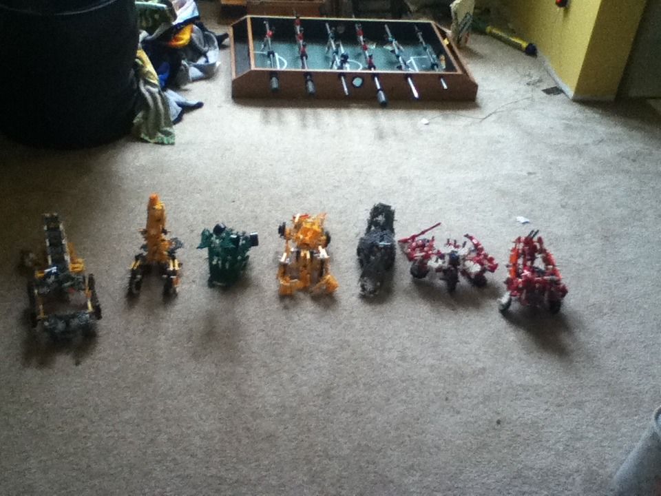 Knex Transformer Devastator Part 3: Combination!