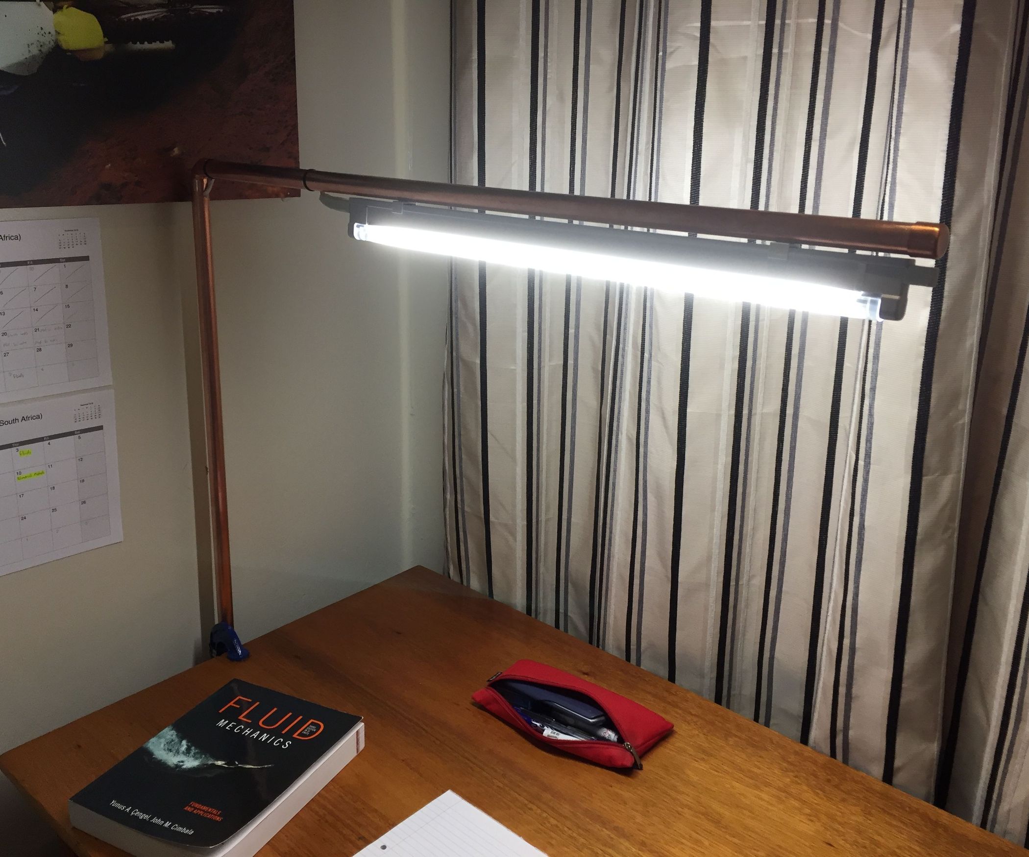 DIY Copper Overhead Desk Lamp 7 Steps (with Pictures) Instructables