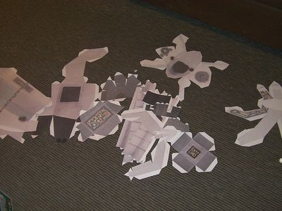 Full Scale GLaDOS Papercraft Replica : 14 Steps (with Pictures ...