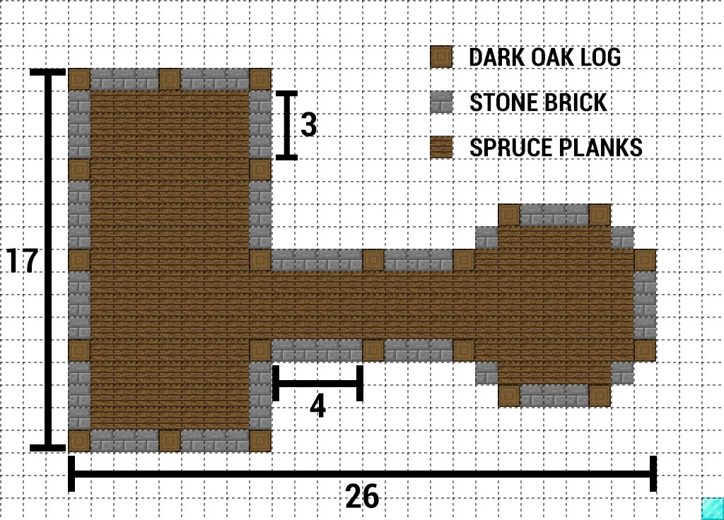 How To Build A Medieval House In Minecraft 11 Steps Instructables