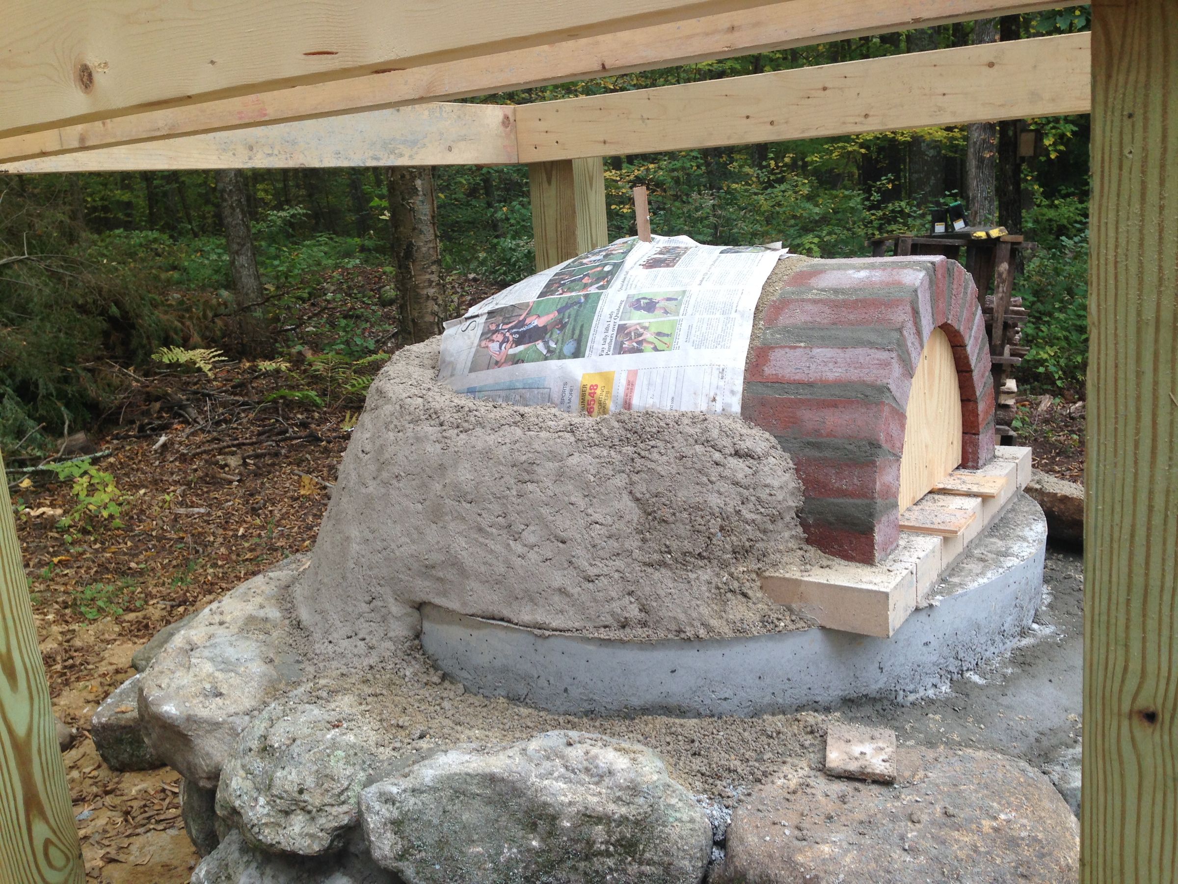 Hot Stuff! - Building a Wood Fired Oven at Home : 14 Steps (with ...