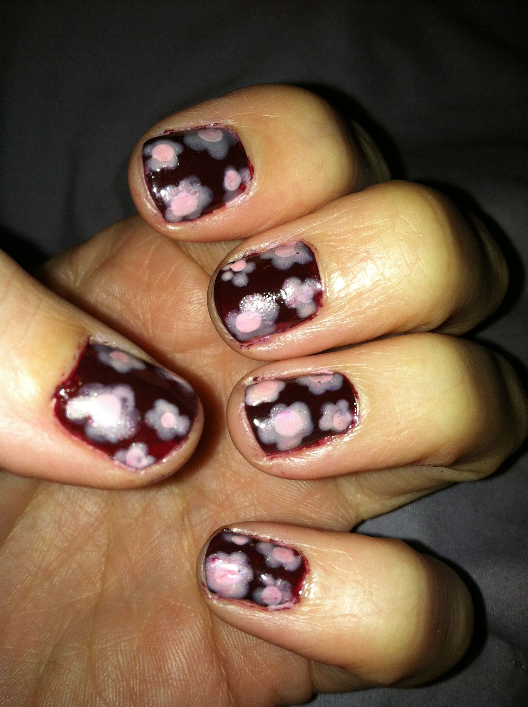 Flower Nail Pattern