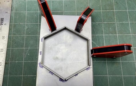 Hexagon HDPE Press Base