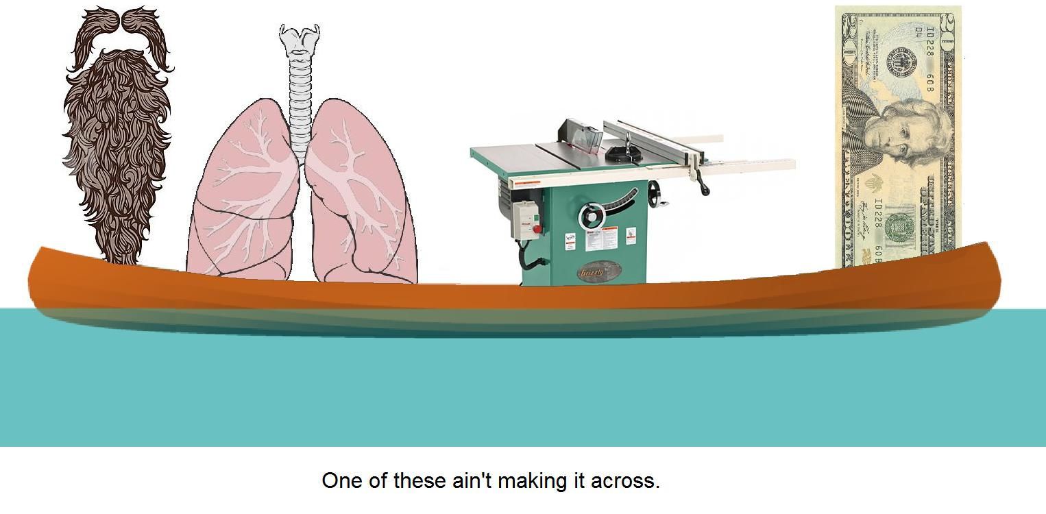 Win-Win-Win-Win: Enjoy Woodworking, Look Manly, Save Money, AND Continue to Enjoy Functioning Lungs!