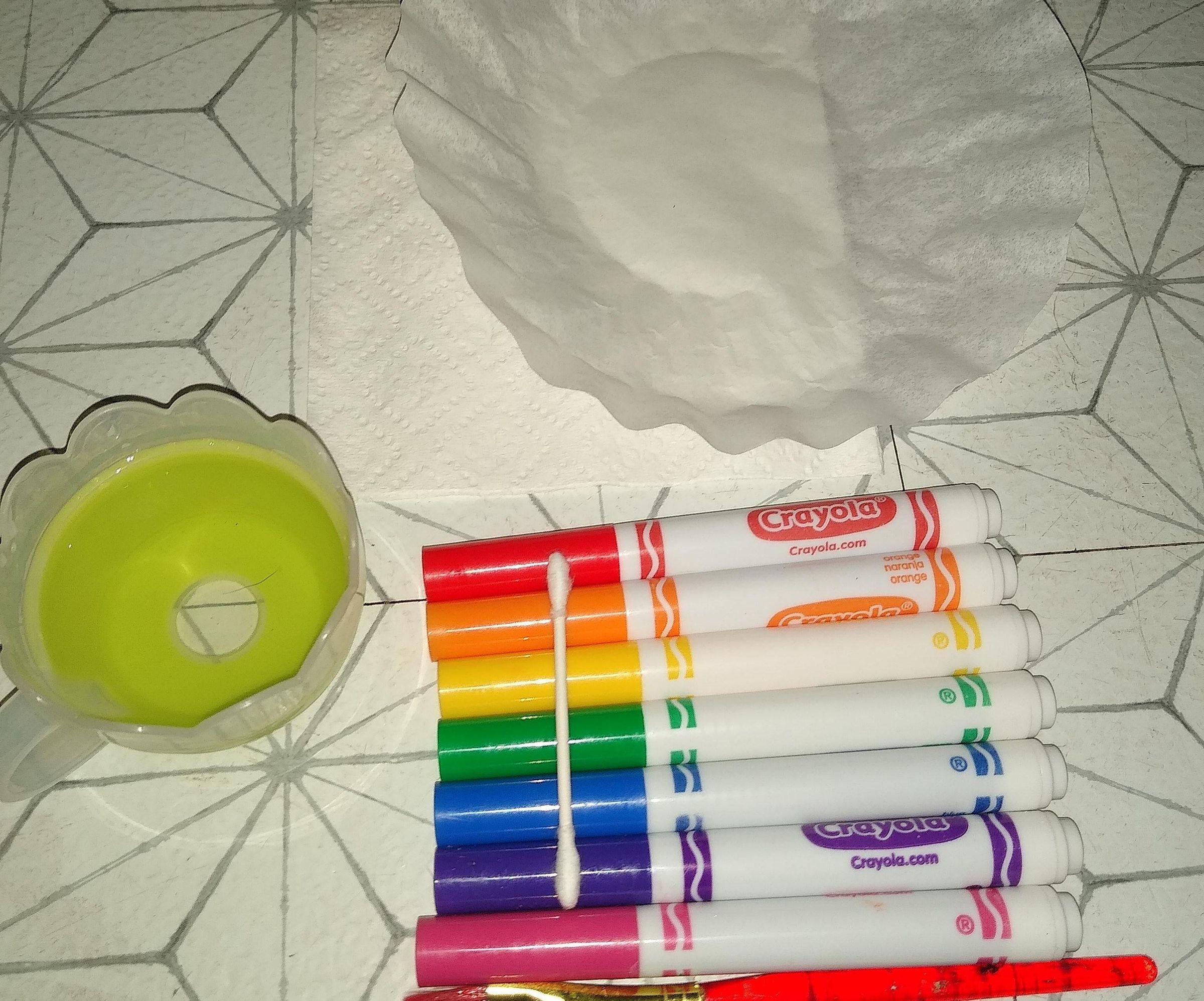 Rainbow Coffee Filter Sun Catcher