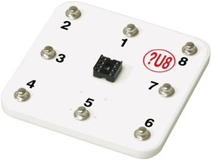 Insert the 555 Timer Chip Into the Snap Circuits IC Socket Block