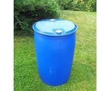 Blue Barrel Chair