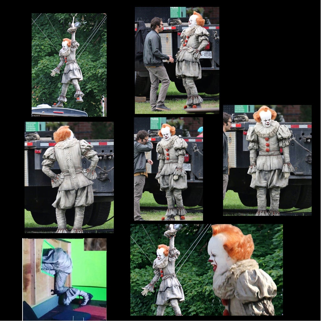 Pennywise The It Clown Full Costume Shoes Make Up Tutorial 12 Steps With Pictures Pennywise The It Clown Full Costume Shoes Make Up Tutorial 12 Steps With Pictures