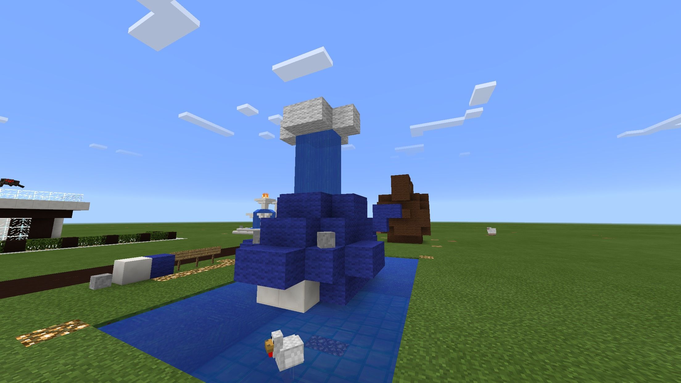 Little Blue Whale : Minecraft Creations