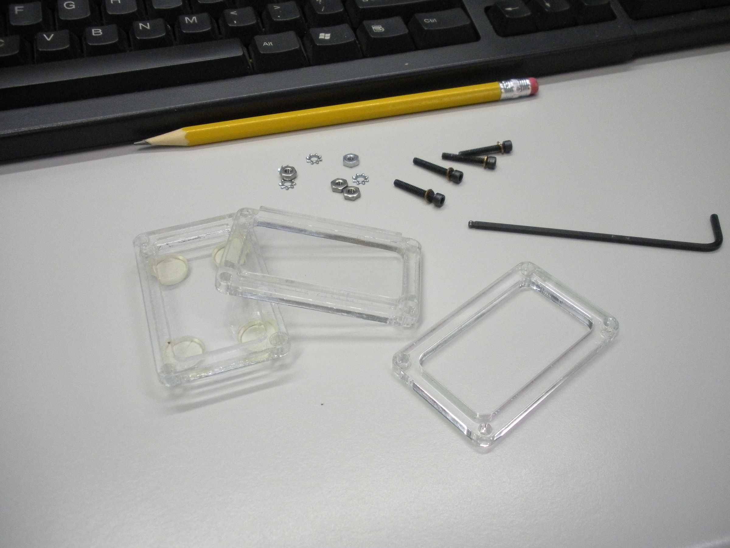 Stacked Plexiglass Enclosure Case Using OpenSCAD Instructables