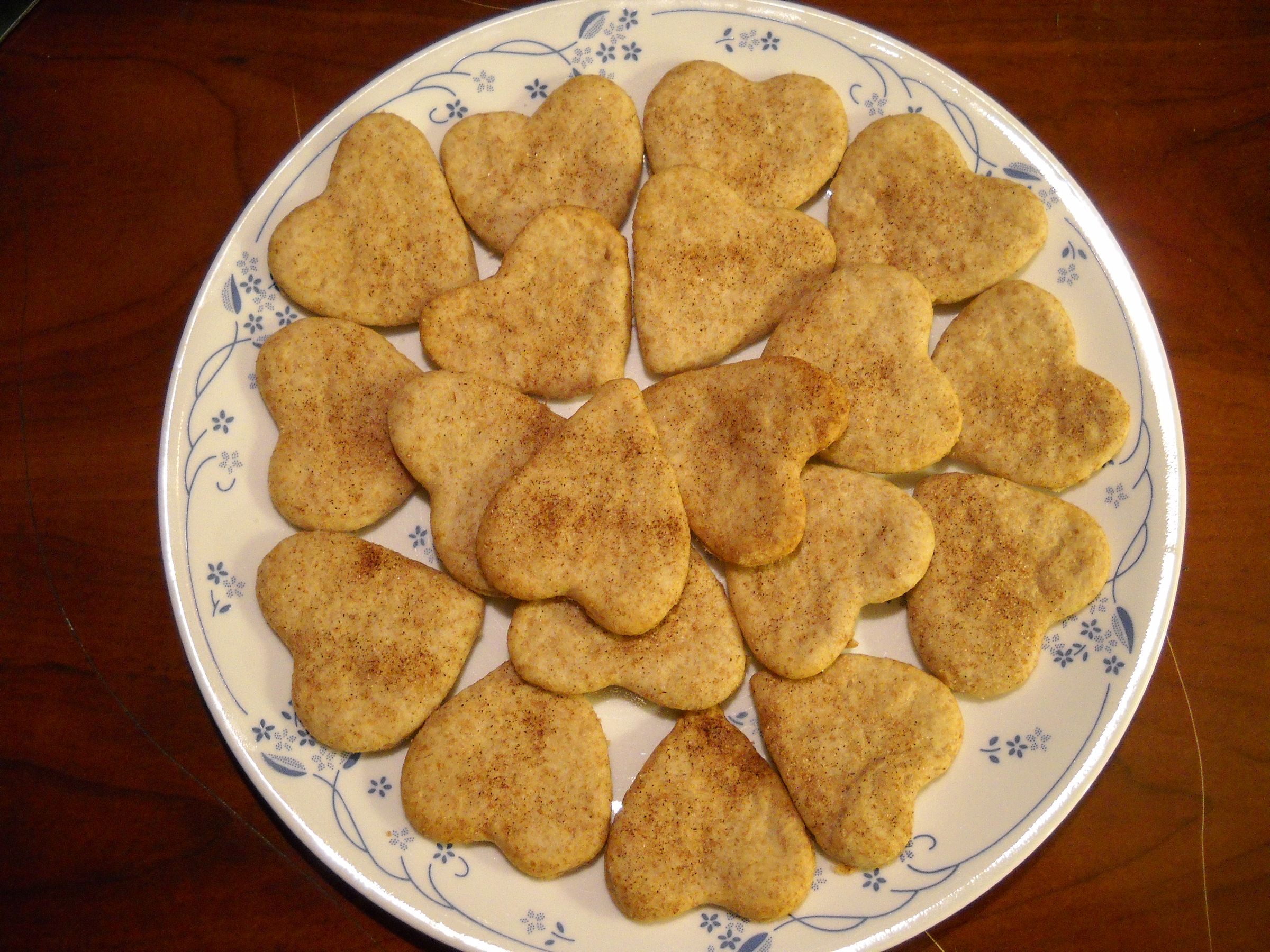 Heart-Shaped Crackers