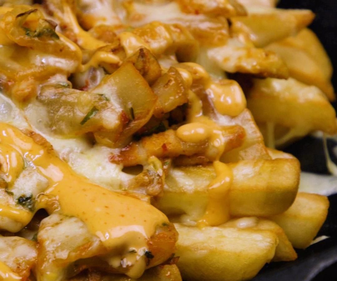 How to Cook Kimchi Loaded Fries