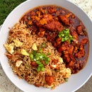 My Love for Chicken Is Real: Chicken Chopper Rice With Gravy