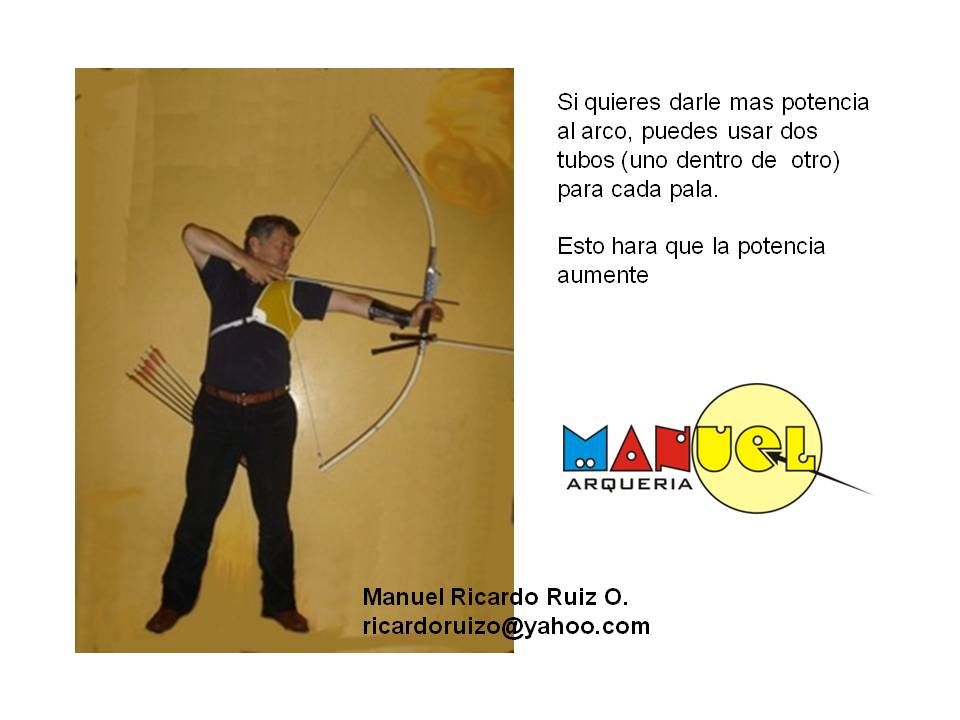 Bow PVC Metal - Arco PVC Y Metal