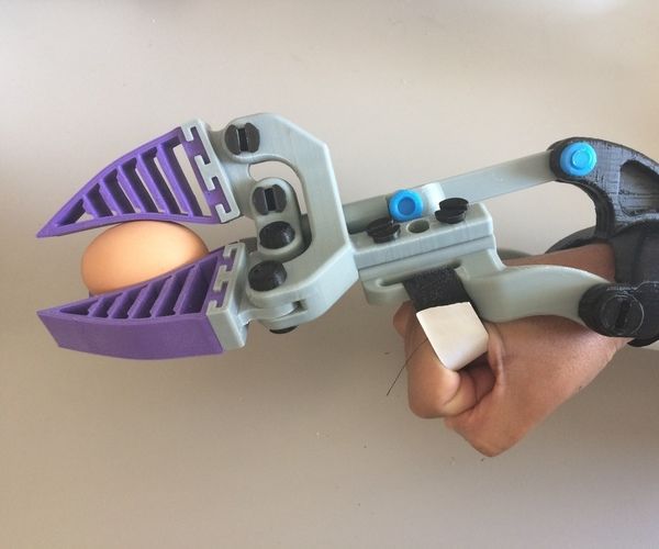 Fin Gripper (Robotic/Prosthetic Hybrid) - Mark VI