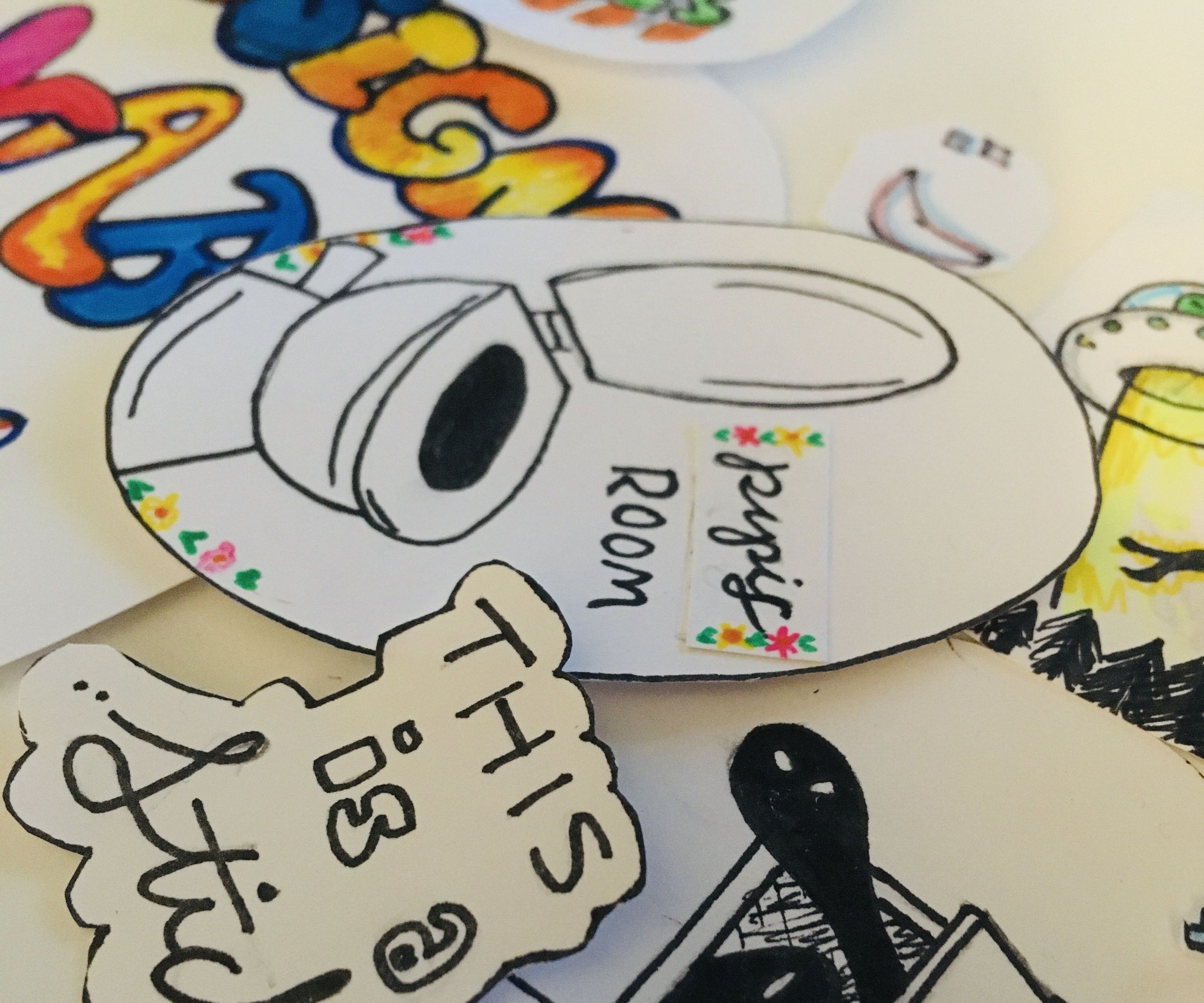 Simple Homemade Stickers