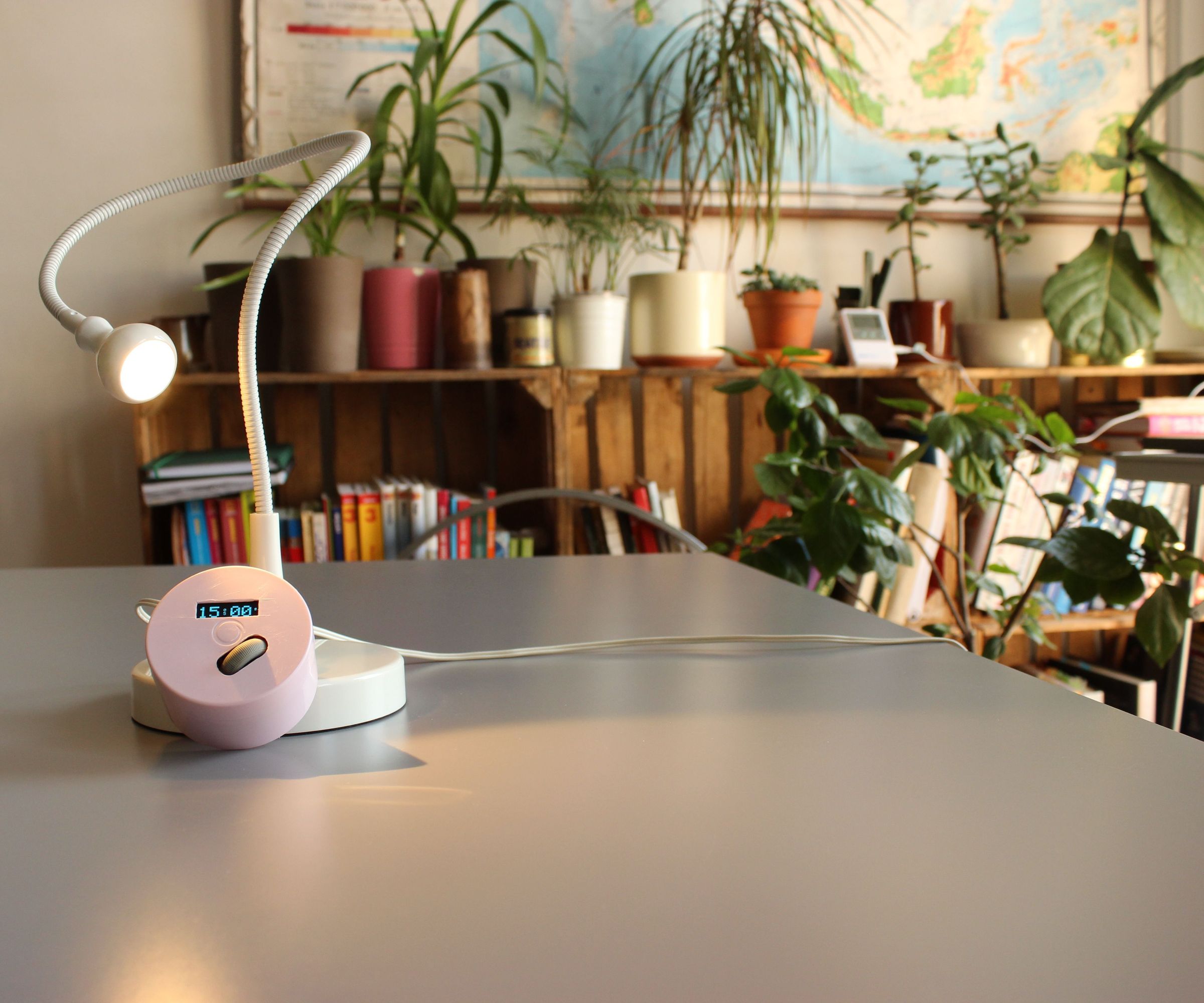 IKEA Table Lamp Into a Light Alarm With Dimmer