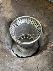 Assembling the Burner No Drill Hole No Screw