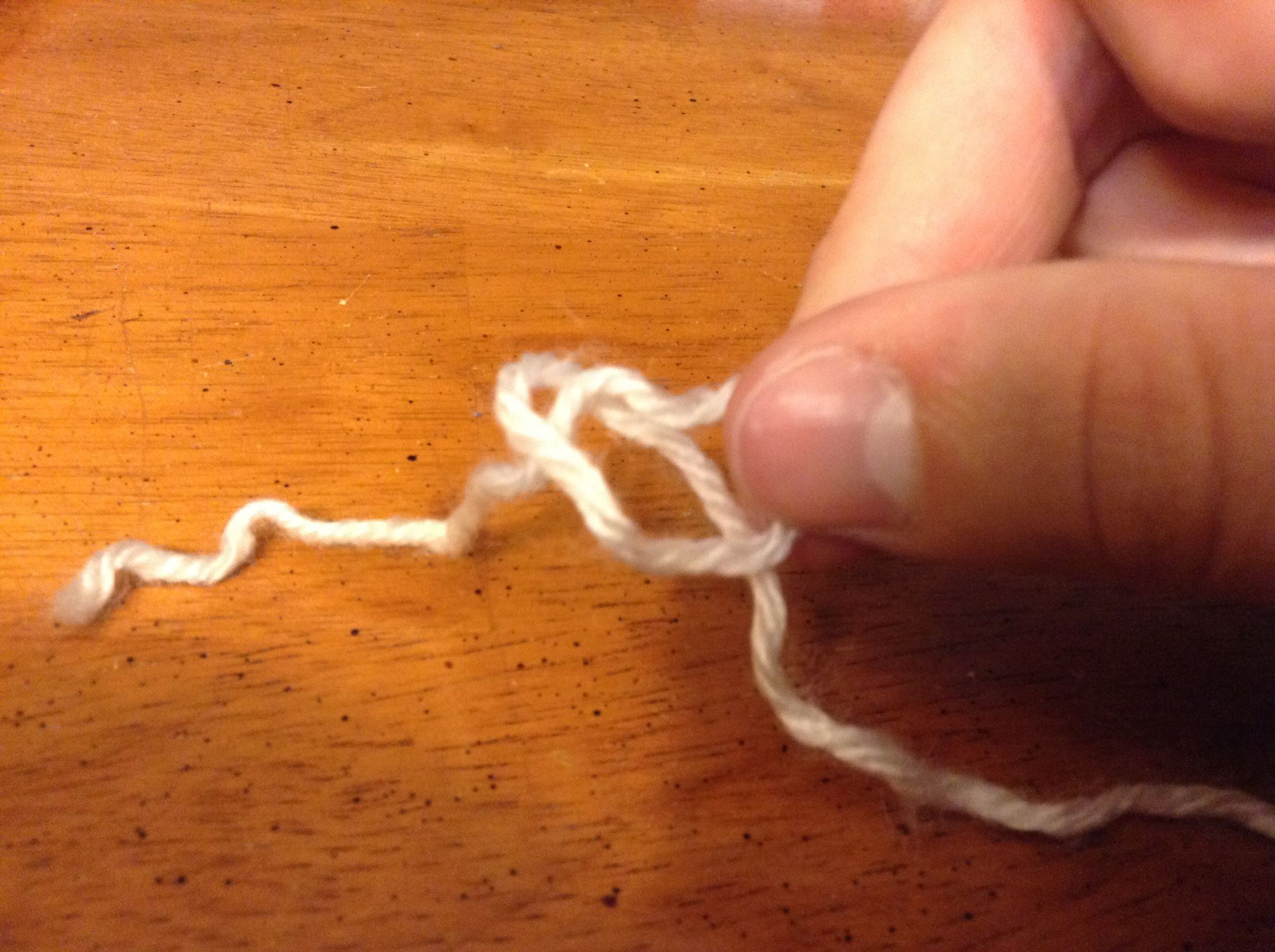 Knitting Casting on (The Loop Method) 3 Steps Instructables