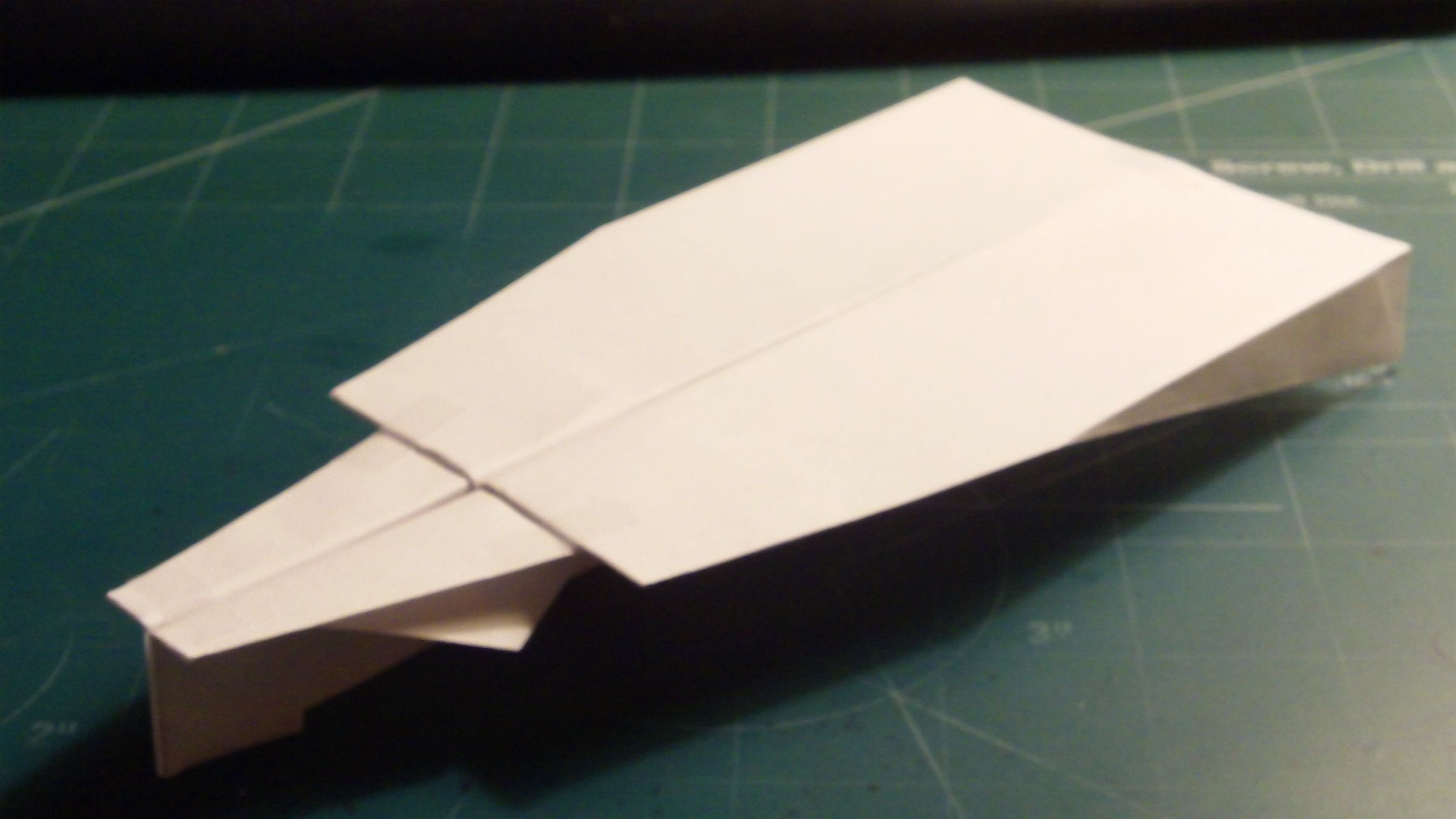 How to Make the Vanguard Paper Airplane