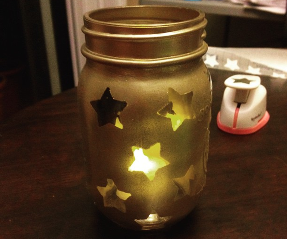 Starry Nights Candle Holder