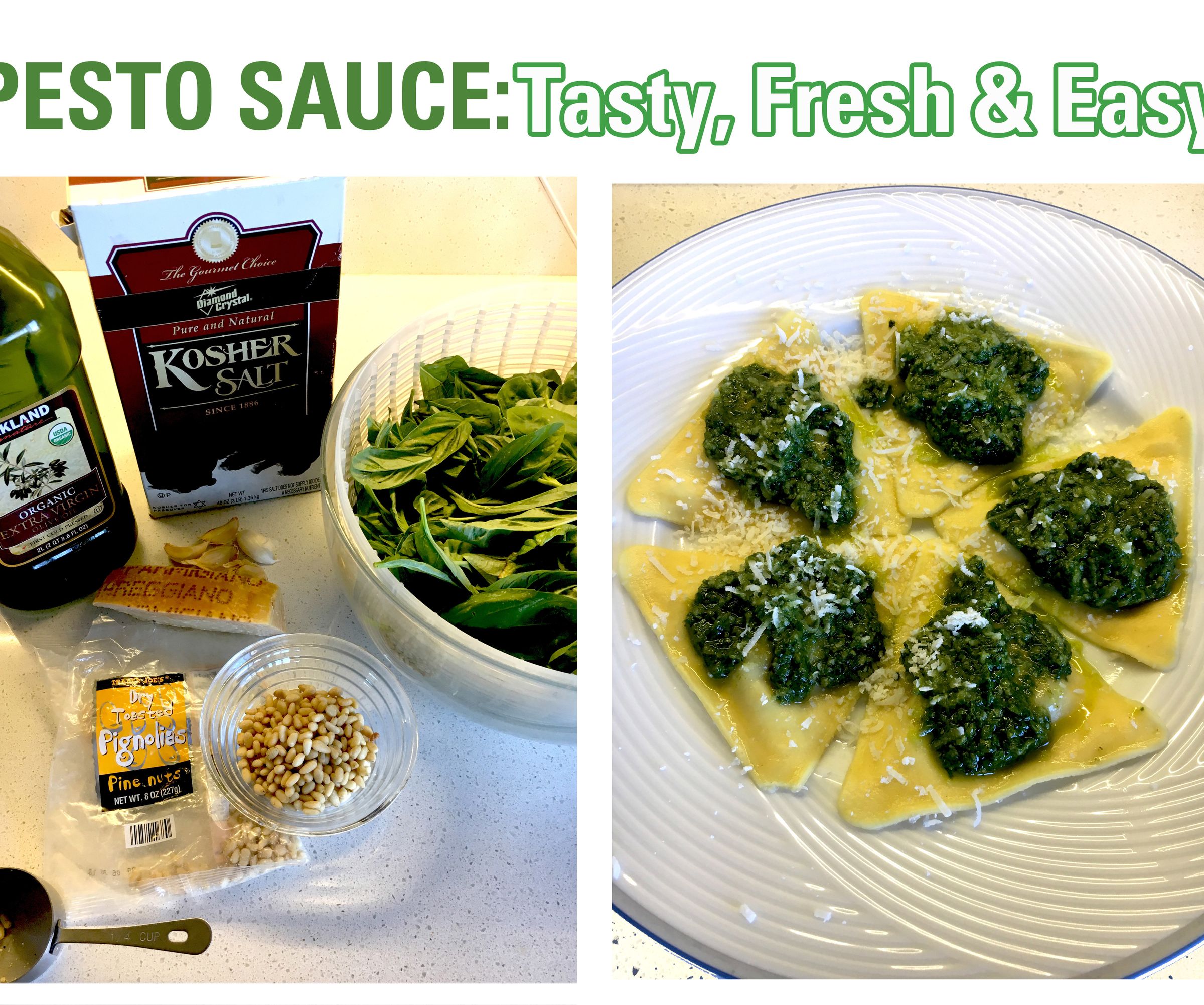 PESTO SAUCE: Tasty, Fresh & Easy