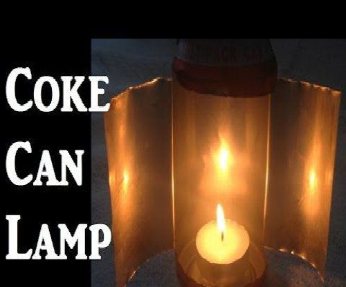 Coke Can Lamp