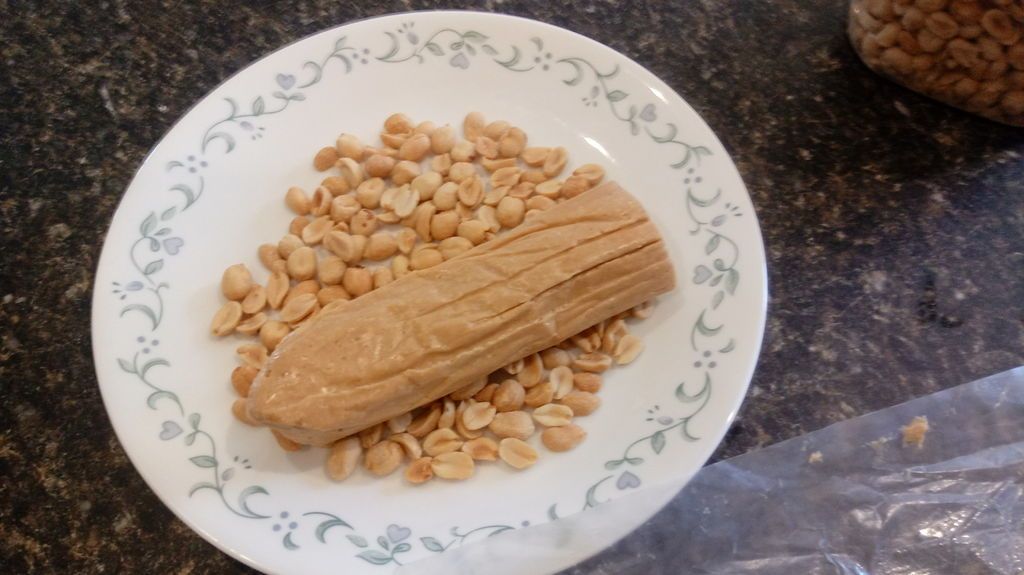 Homemade Peanut Log Candy 4 Steps