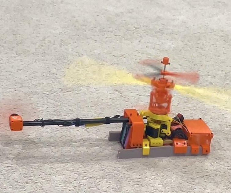 ESP32 3D Printed Helicopter!!!