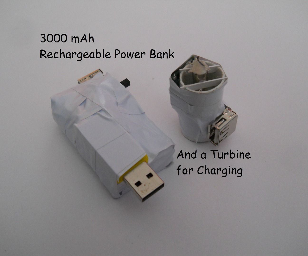water turbine cell phone charger