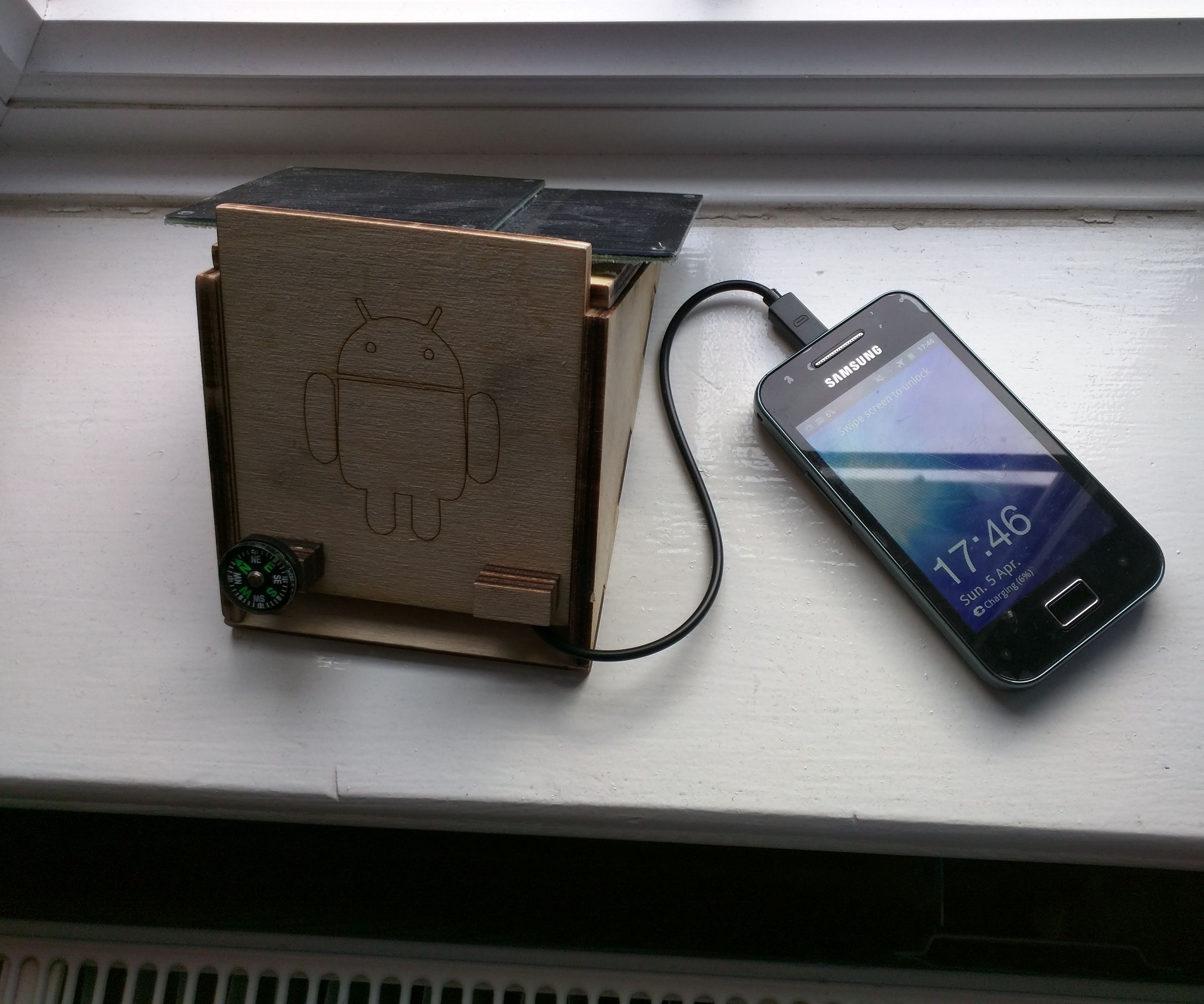 Solar Powered Phone Charger