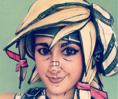 Borderlands Tiny Tina Foam Wig
