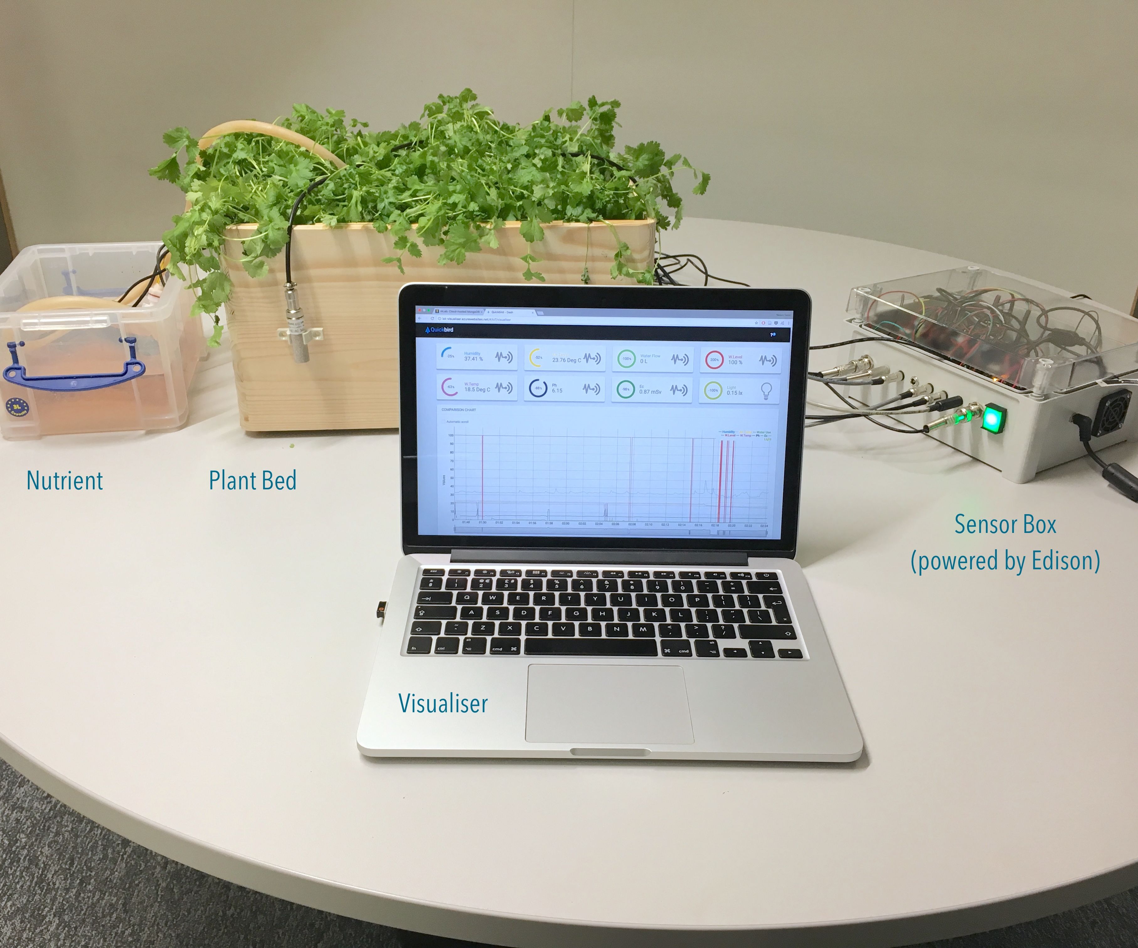Home Hydroponics Using Quickbird