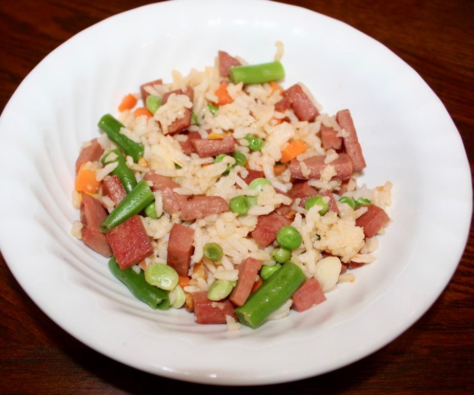 Easy Spam Fried Rice