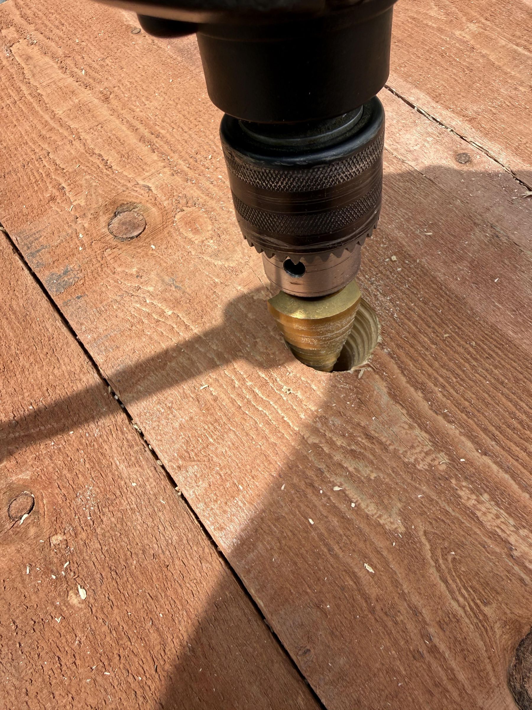 Drill a Hole in the Middle