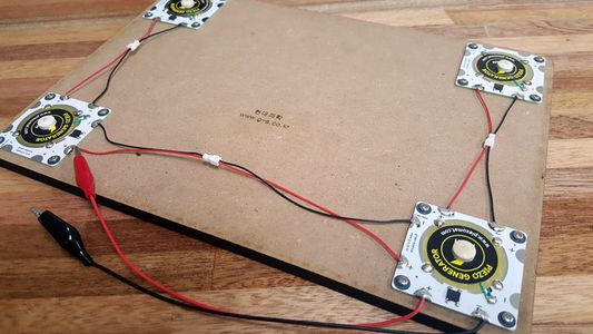 1. Making Piezoelectric Generator.